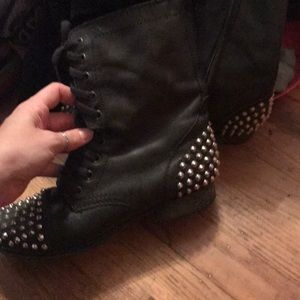Steve Madden combat boots